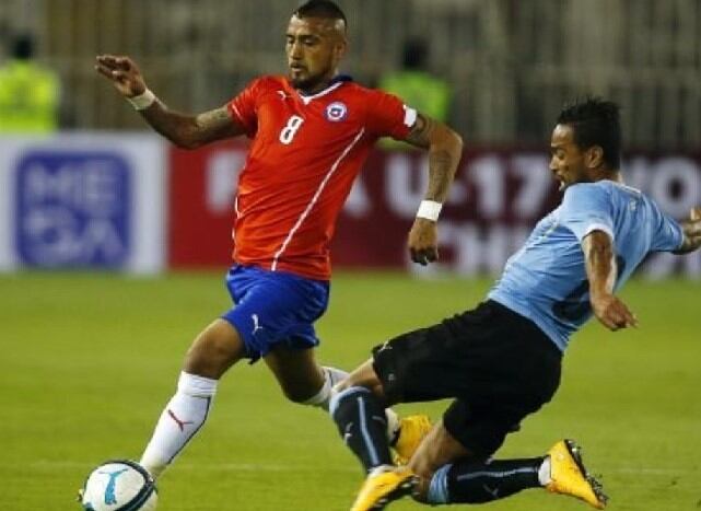 Uruguay y Chile será el partido más atractivo que se jugará en el estadio Malvinas Argentinas.