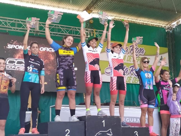 Solange Pereyra en el primer puesto de 45K