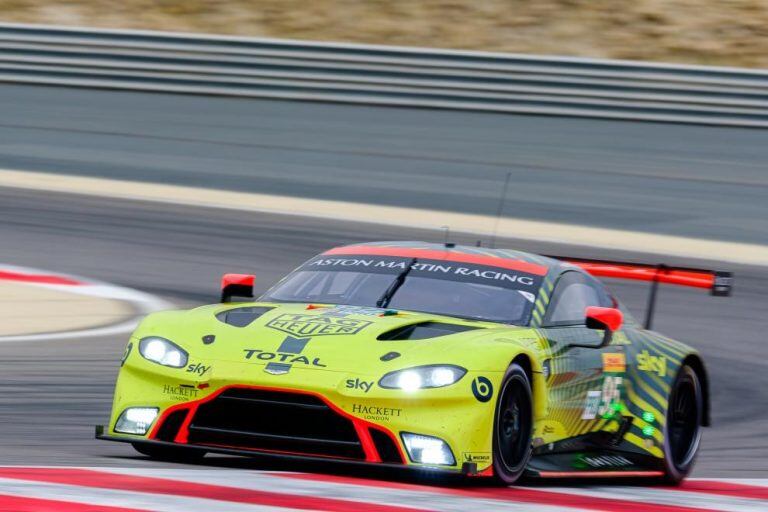 El Aston Martin Vantage V8 AMR, vencedor de la clase LMGTE Pro y en el que se alternaron los dinamarqueses Sorensen y Thiim.