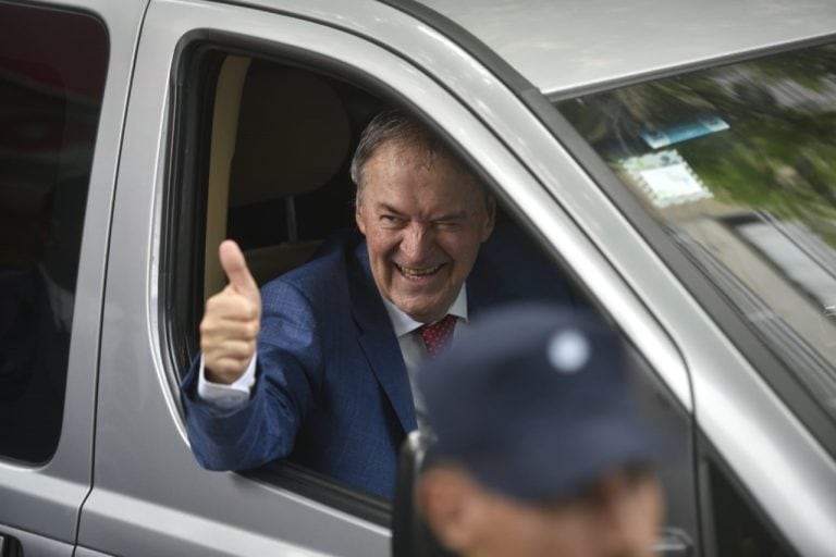 Juan Schiaretti, en una nueva apertura de sesiones en la Legislatura cordobesa.