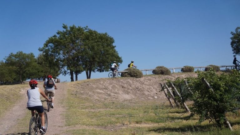 Emanuel Ponce y el alquiler de bicicletas en San Rafael