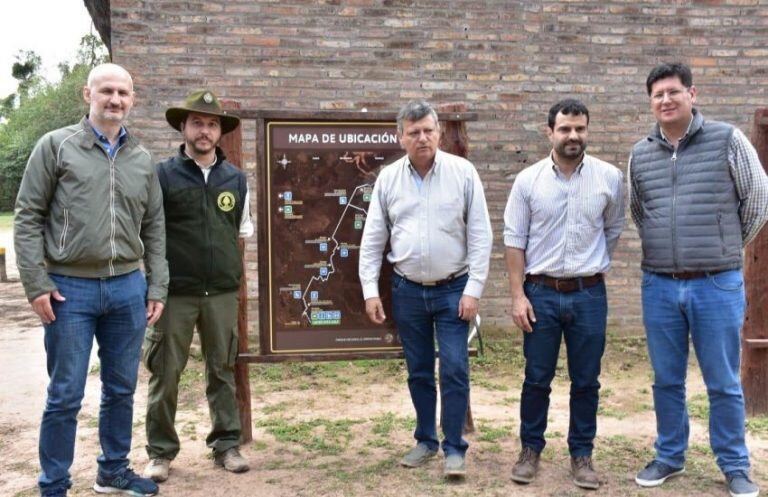 Domingo Peppo en su visita al parque nacional El Impenetrable (http://comunicacion.chaco.gov.ar)