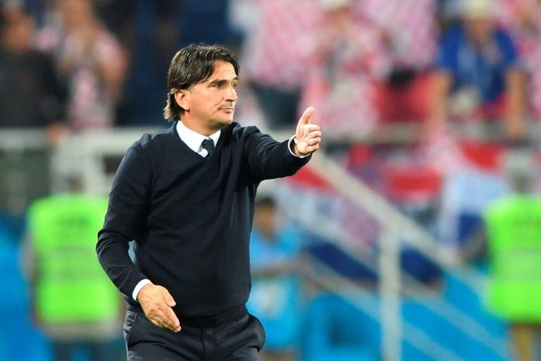 Zlatko Dalic, entrenador de Croacia, tendría decidido expulsar del plantel a Nikola Kalinic por indisciplina. / AFP PHOTO / OZAN KOSE /