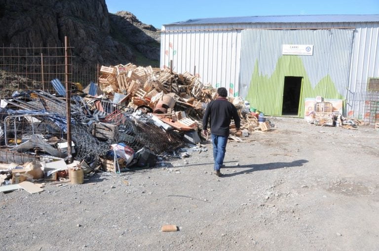 Néstor Tico, intendente de El Chaltén, en el CARRI.