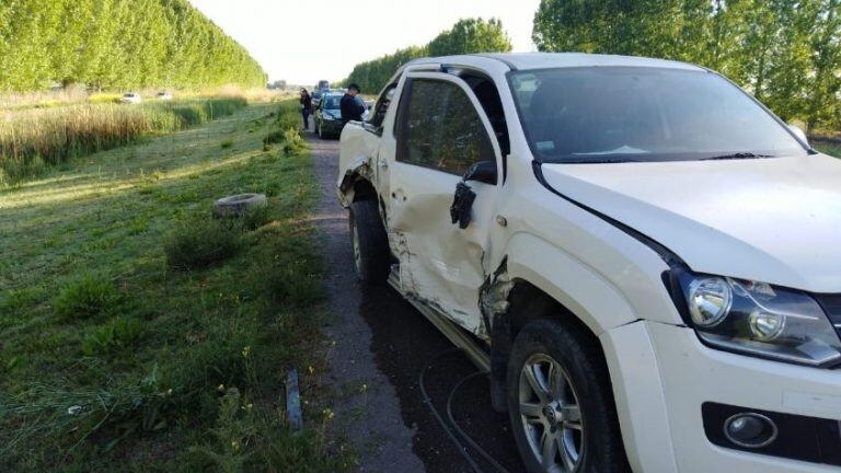 Fuerte accidente en Tunuyán