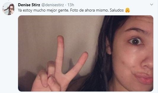 No es la primera vez que la chica termina internada.