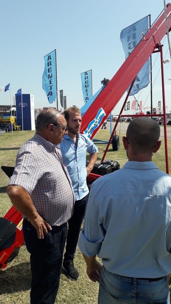 Carlos Sánchez presente en Expoagro 2020