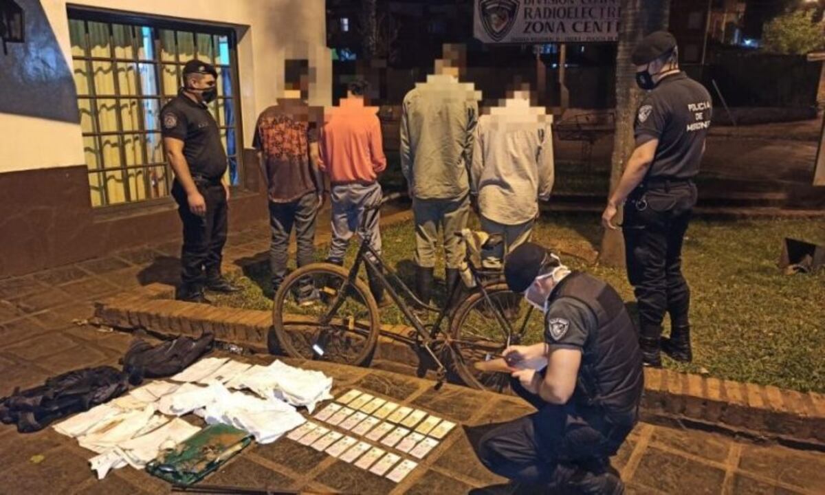 Cuatro jóvenes fueron detenidos por un robo a mano armada a un turista varado en Oberá