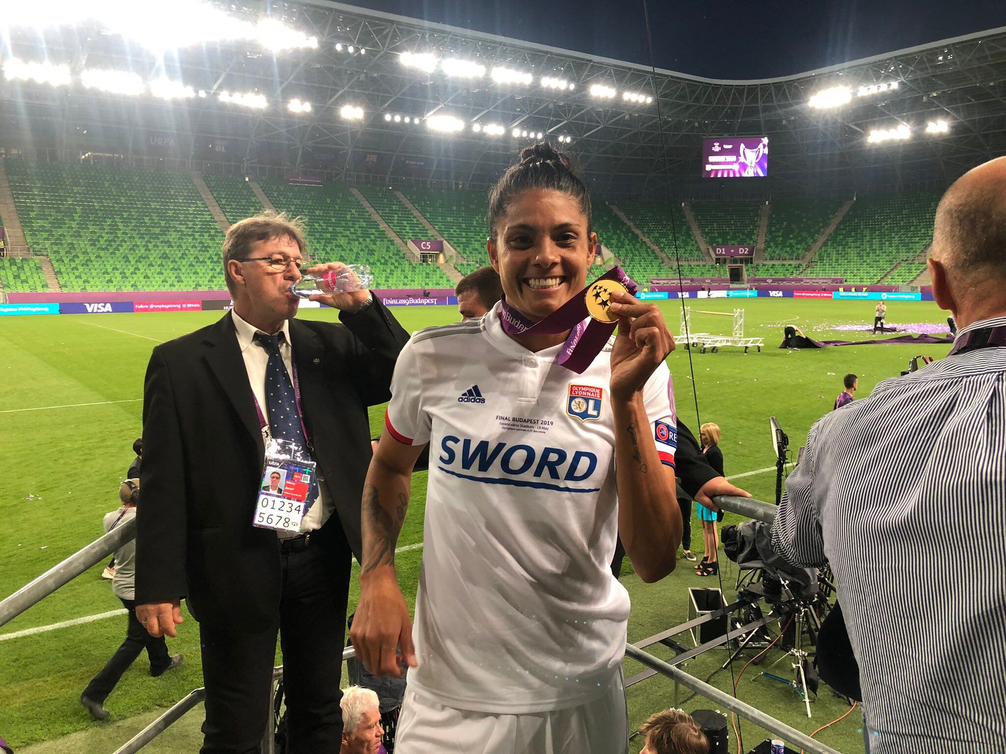 Soledad Jaimes, la primera argentina en ganar una Champions League que ahora juega en Brasil.