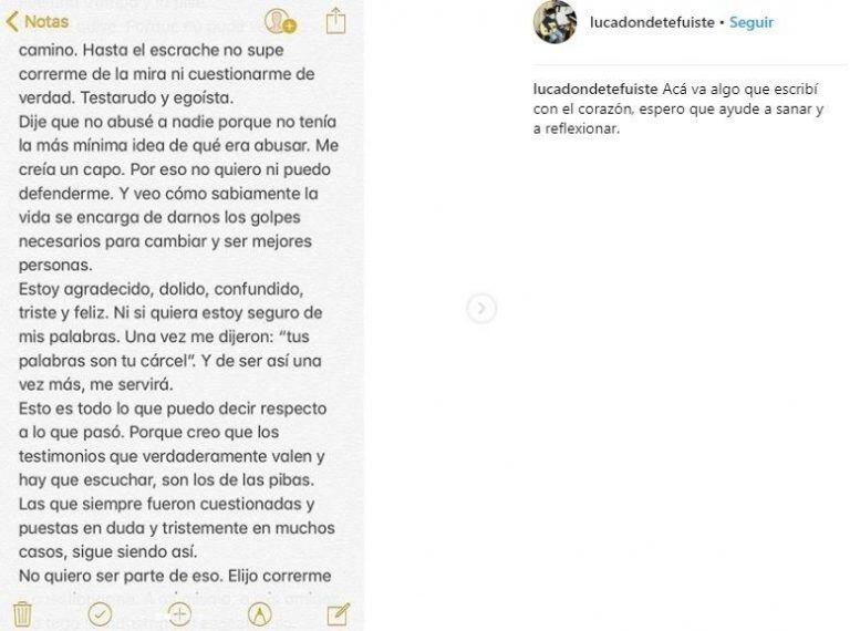 Reflexión de Luca Bocci.