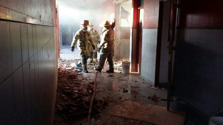 Explosión colegio Moreno