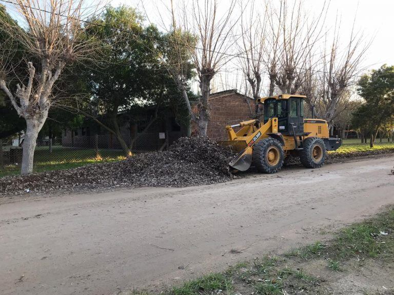 Trabajos de acondicionamiento en Reta