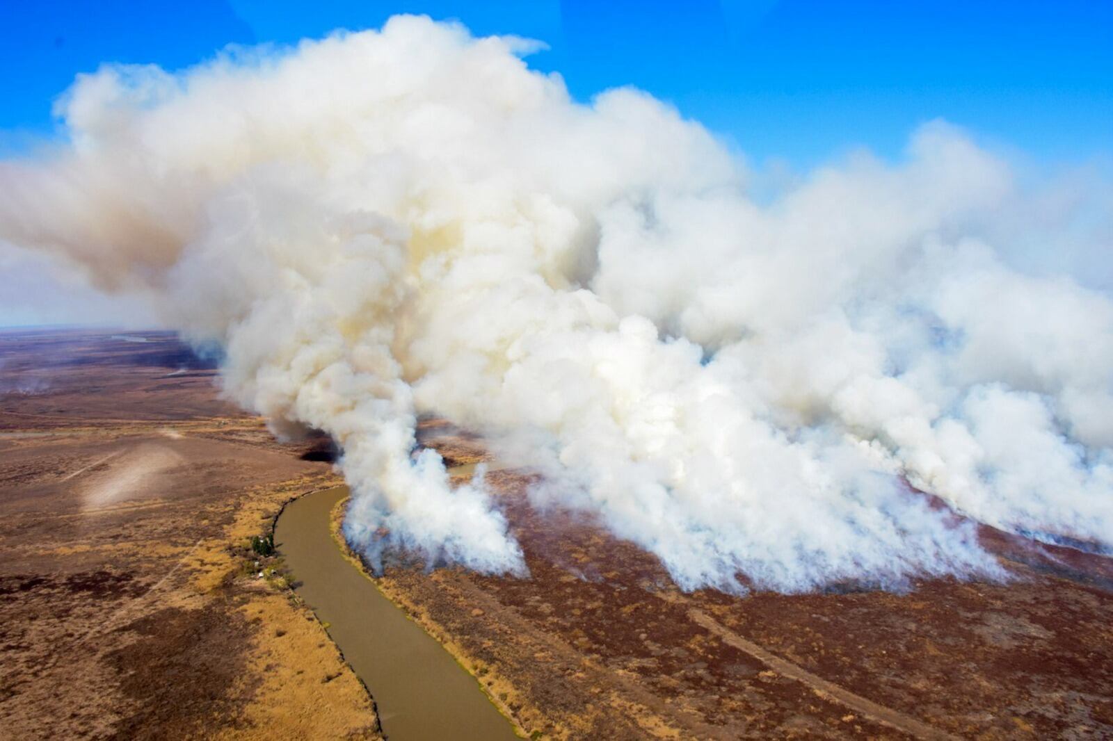 Incendios en Entre Ríos