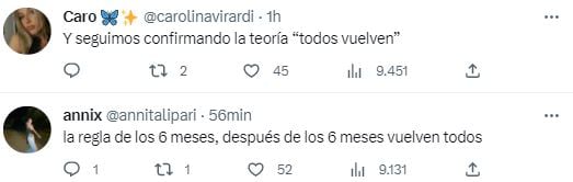 El guiño de Rusherking a María Becerra que enloqueció a sus fans: “Siempre vuelven”