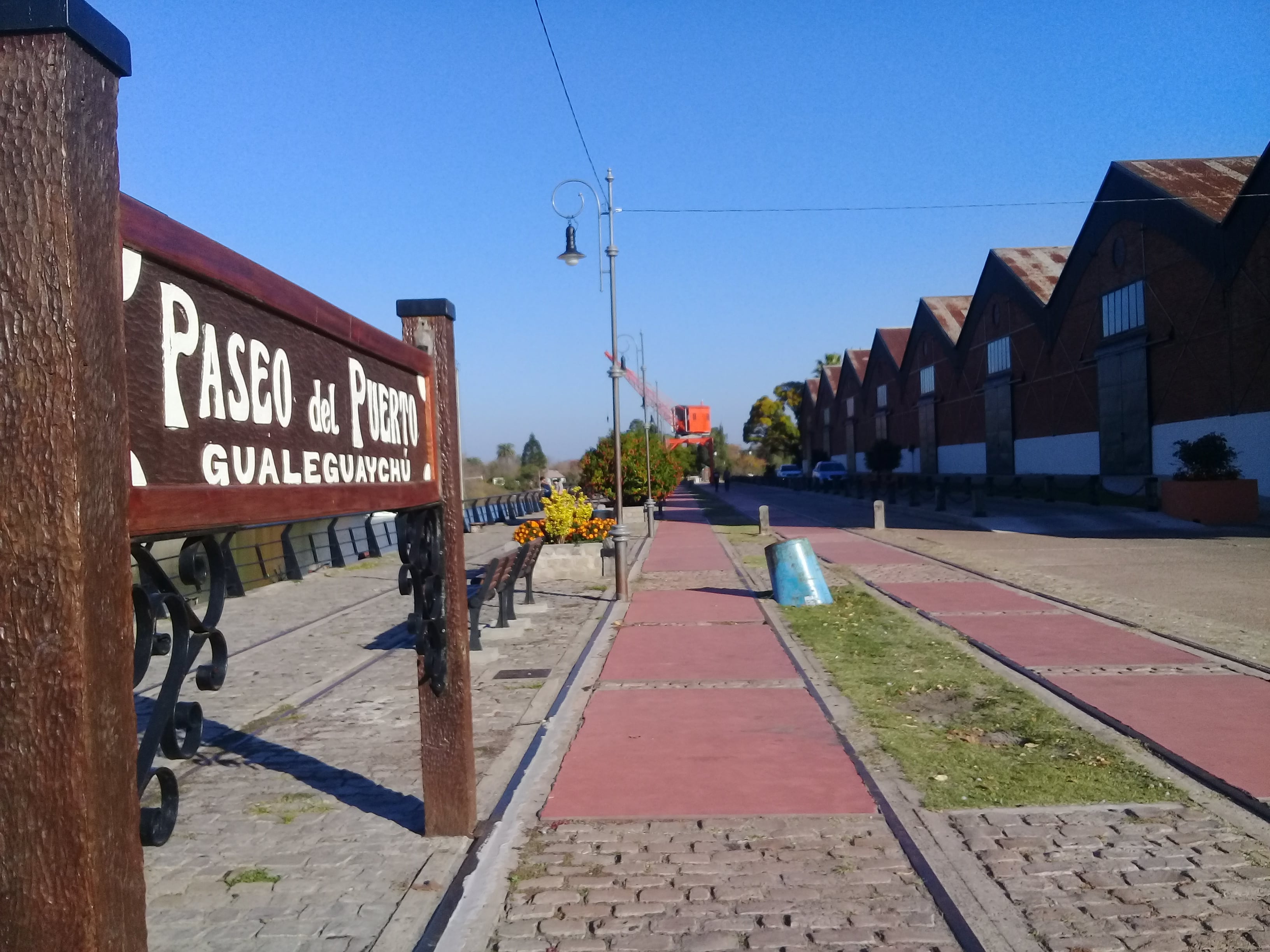 Puerto de Gualeguaychú.