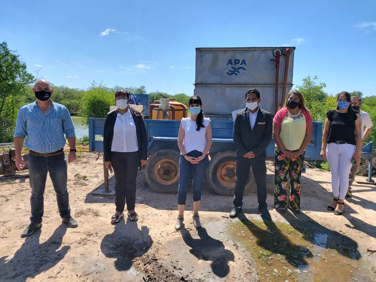 400 familias accederán al agua potable.