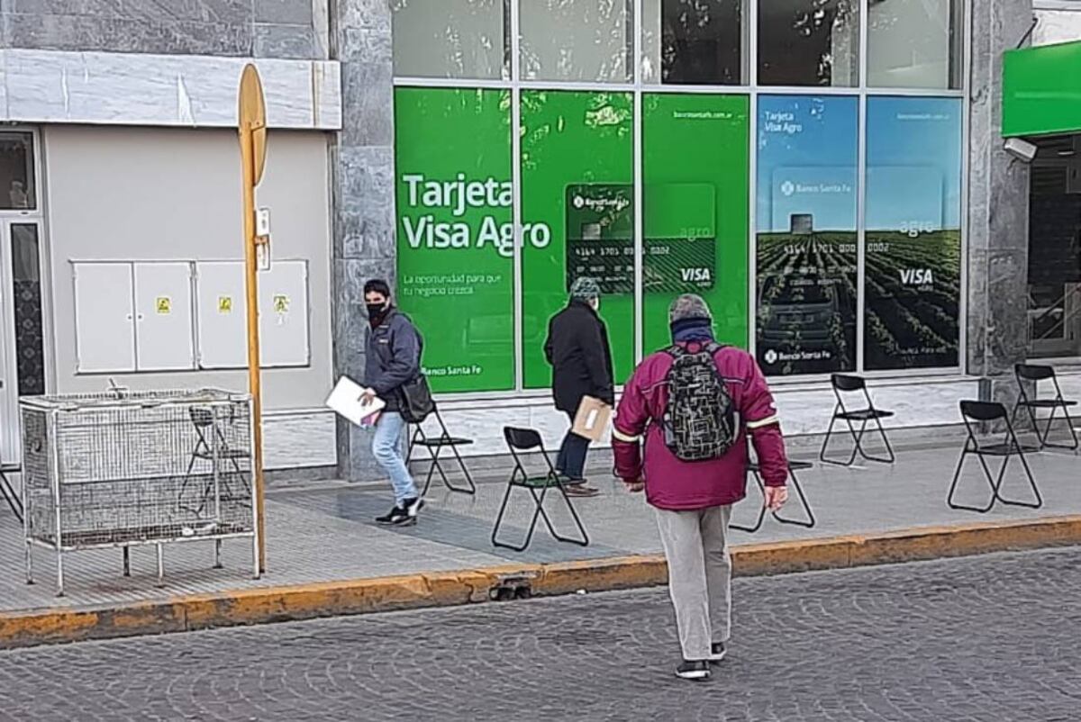Con temperaturas bajo cero, este lunes es el día más frío del año en Rafaela