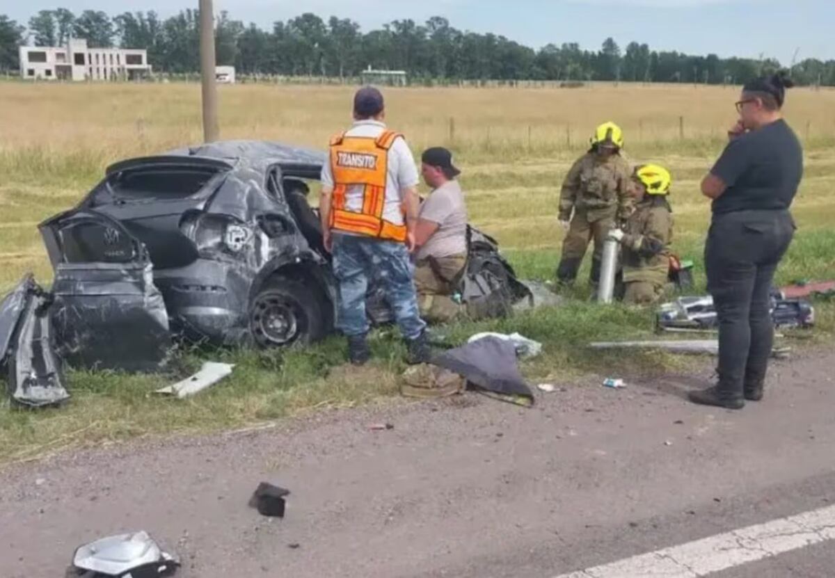 Un funcionario del Ministerio de Seguridad de la provincia de Buenos Aires murió tras un fatal accidente en la ruta