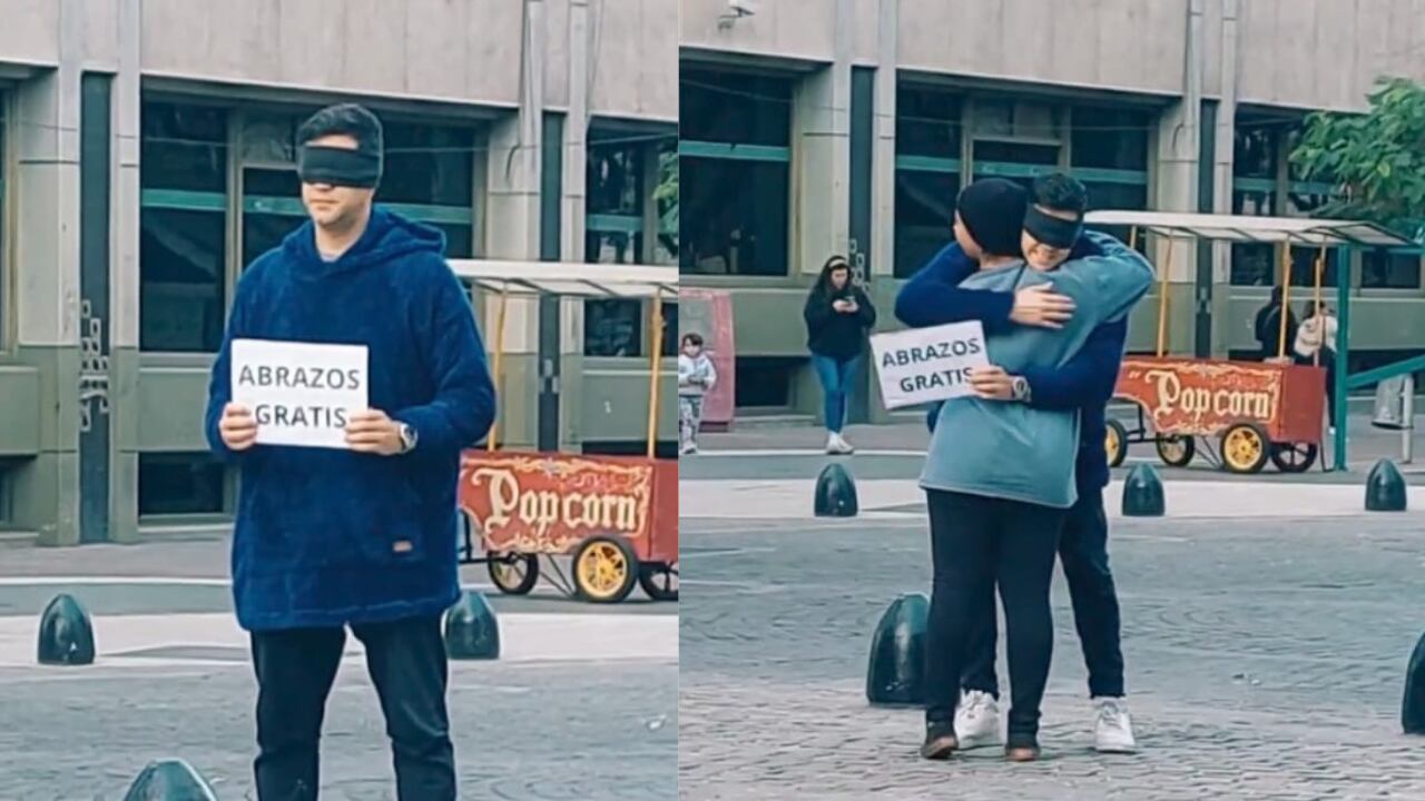 El tierno gesto de un chico que sorprendió a los mendocinos en las calles