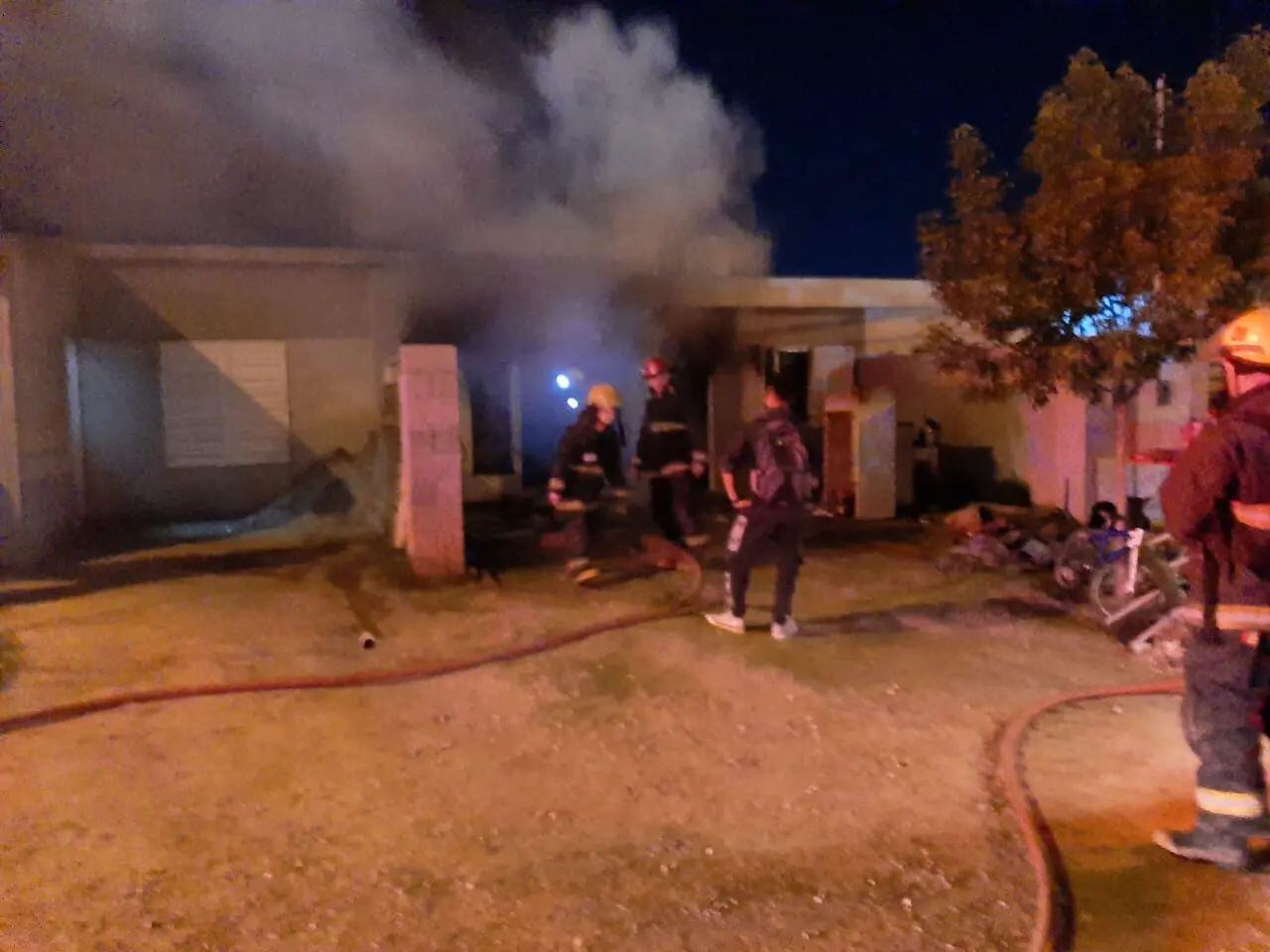 Incendio vivienda Arroyito