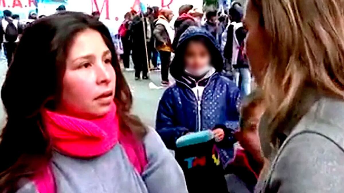 Volvió a hablar Soledad, la piquetera que se hizo viral: “Todos queremos un trabajo digno”