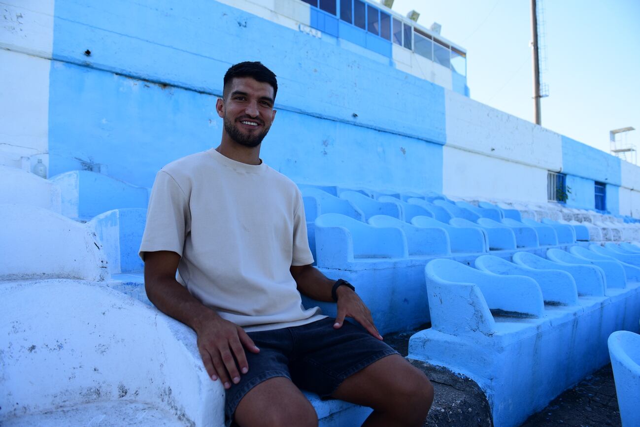 Leandro Fernández, capitán de Racing de Nueva Italia, de cara al inicio de la Primera Nacional 2025 (César Heredia / La Voz)