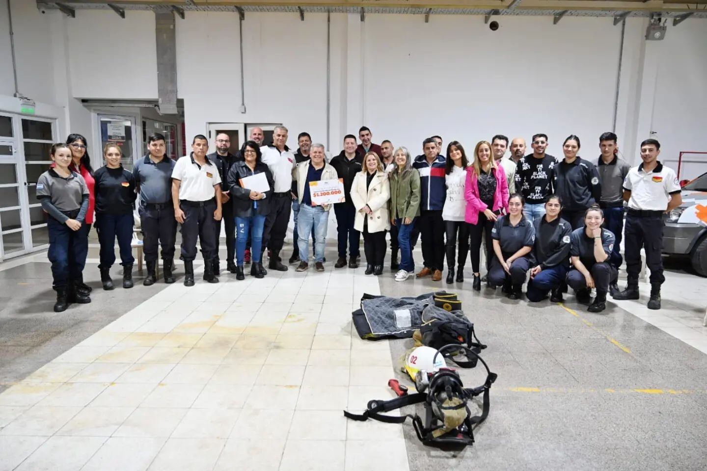 Bomberos de Arroyito recibieron un subsidio económico del Municipio