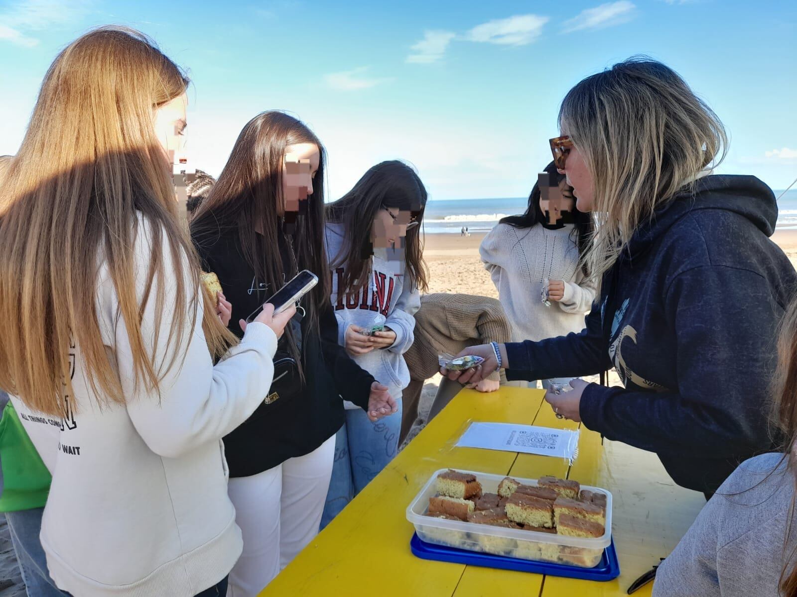 Primavera en Claromecó:  Candidatos del Movimiento Vecinal acompañaron a los jóvenes