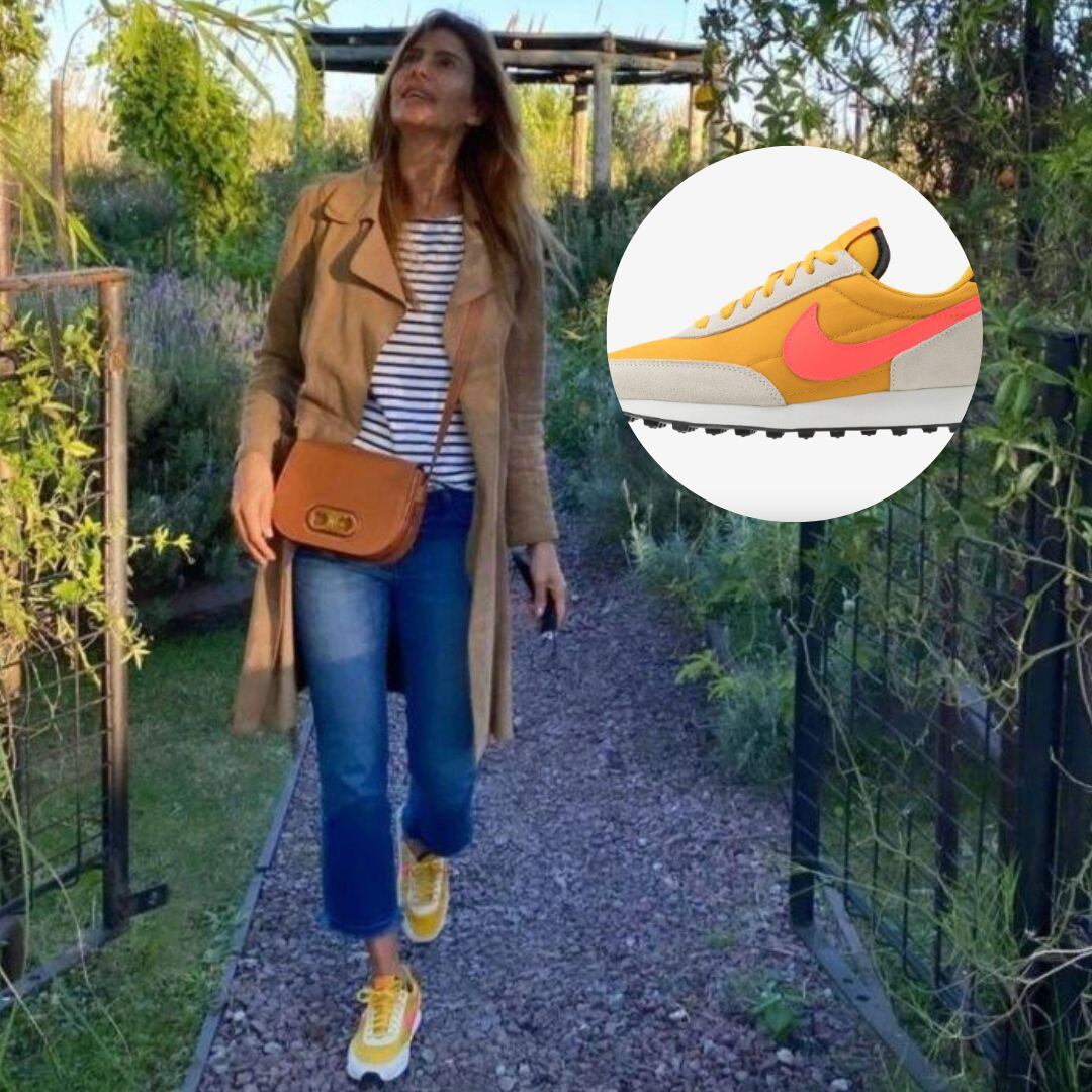 Los looks en zapatilla de Juliana Awada