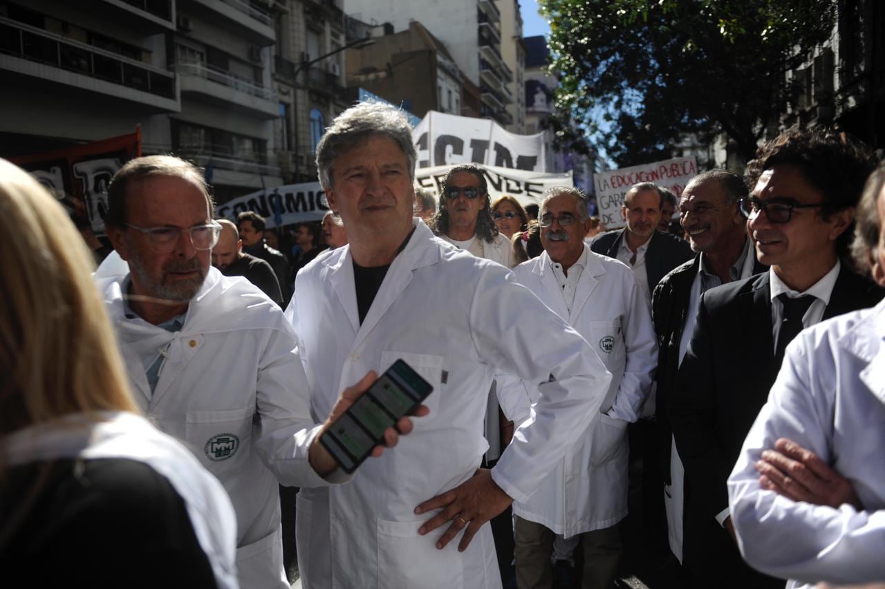 Marcha universitaria en CABA