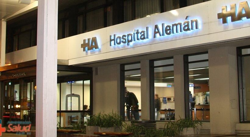 La atleta está internada en el Hospital Alemán