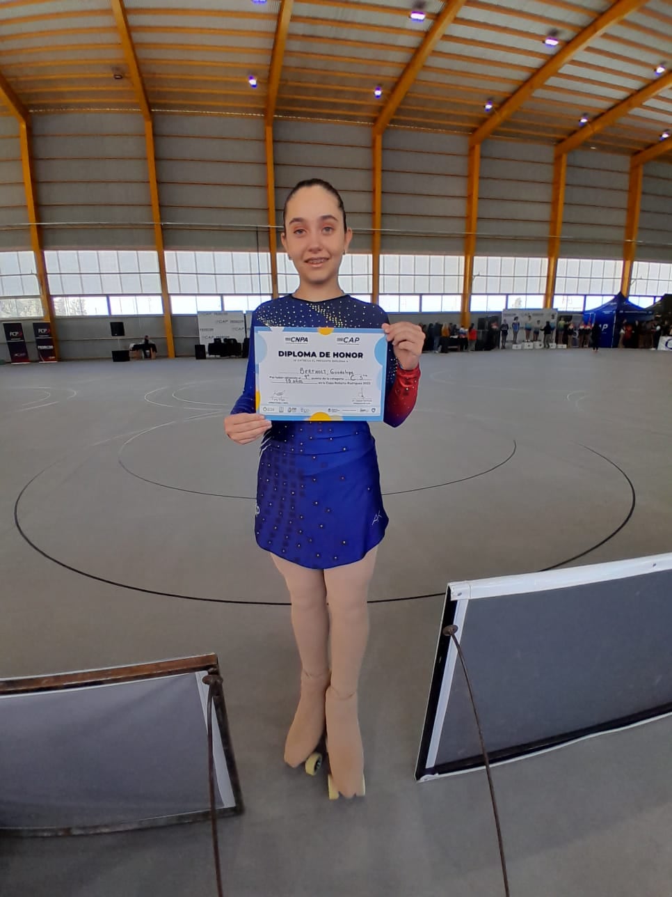 Patinadoras del Sportivo 24 de Septiembre Arroyito