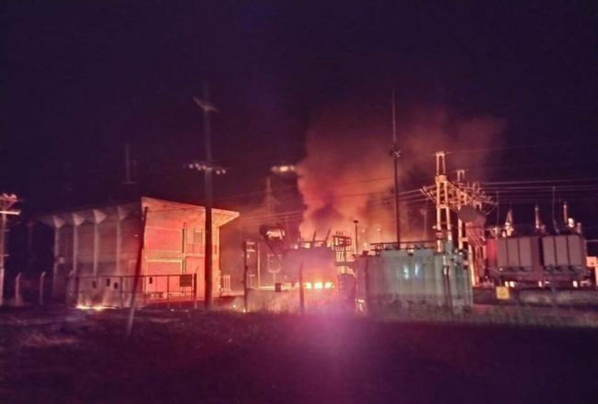Restablecieron el servicio eléctrico luego del incendio en la Estación Transformadora de Villa Quinteros