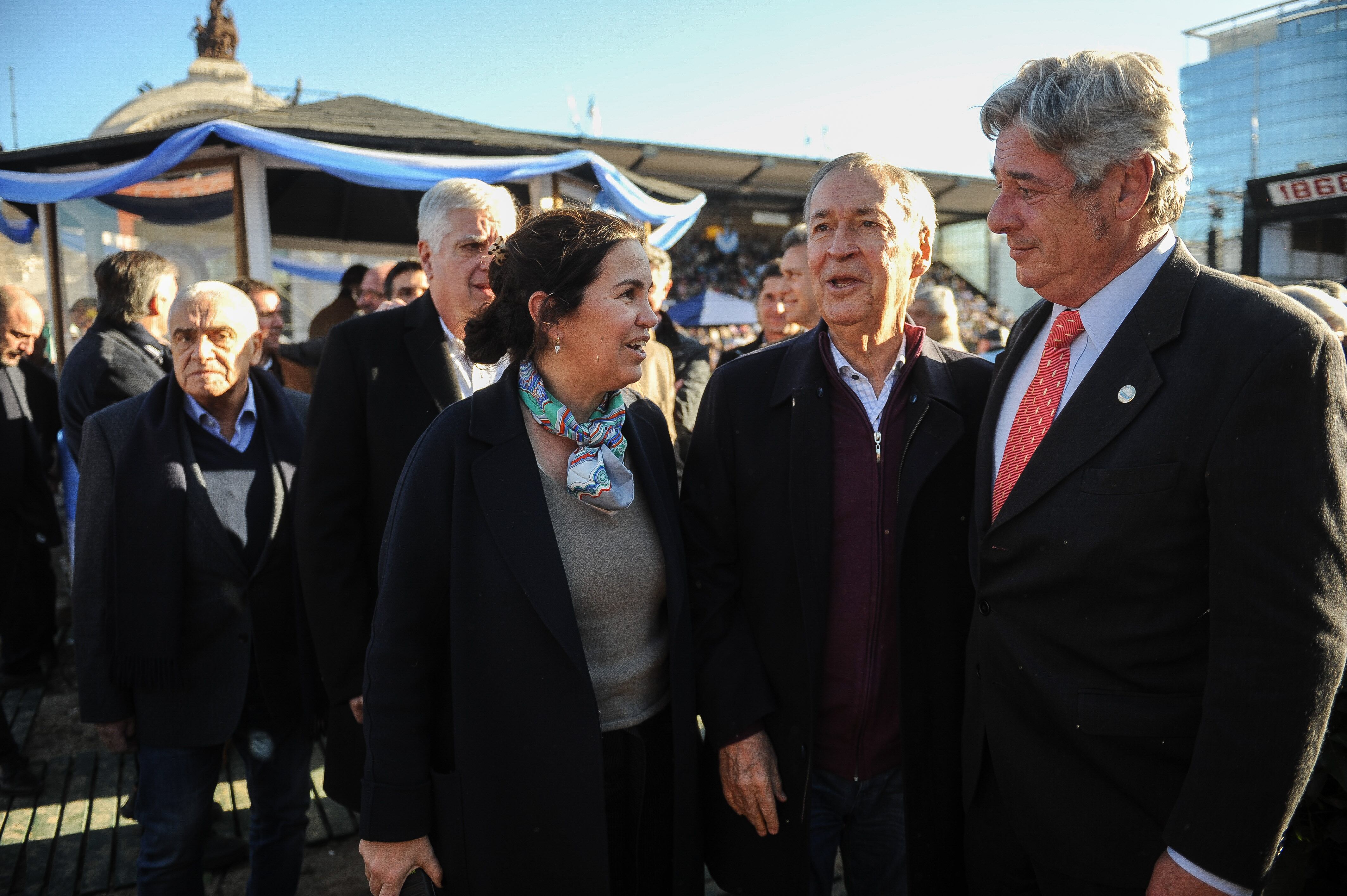 Juan Schiaretti recorre la rural 2022 junto a su presidente Nicolás Pino 
Carlos Gutierrez
Foto Federico Lopez Claro