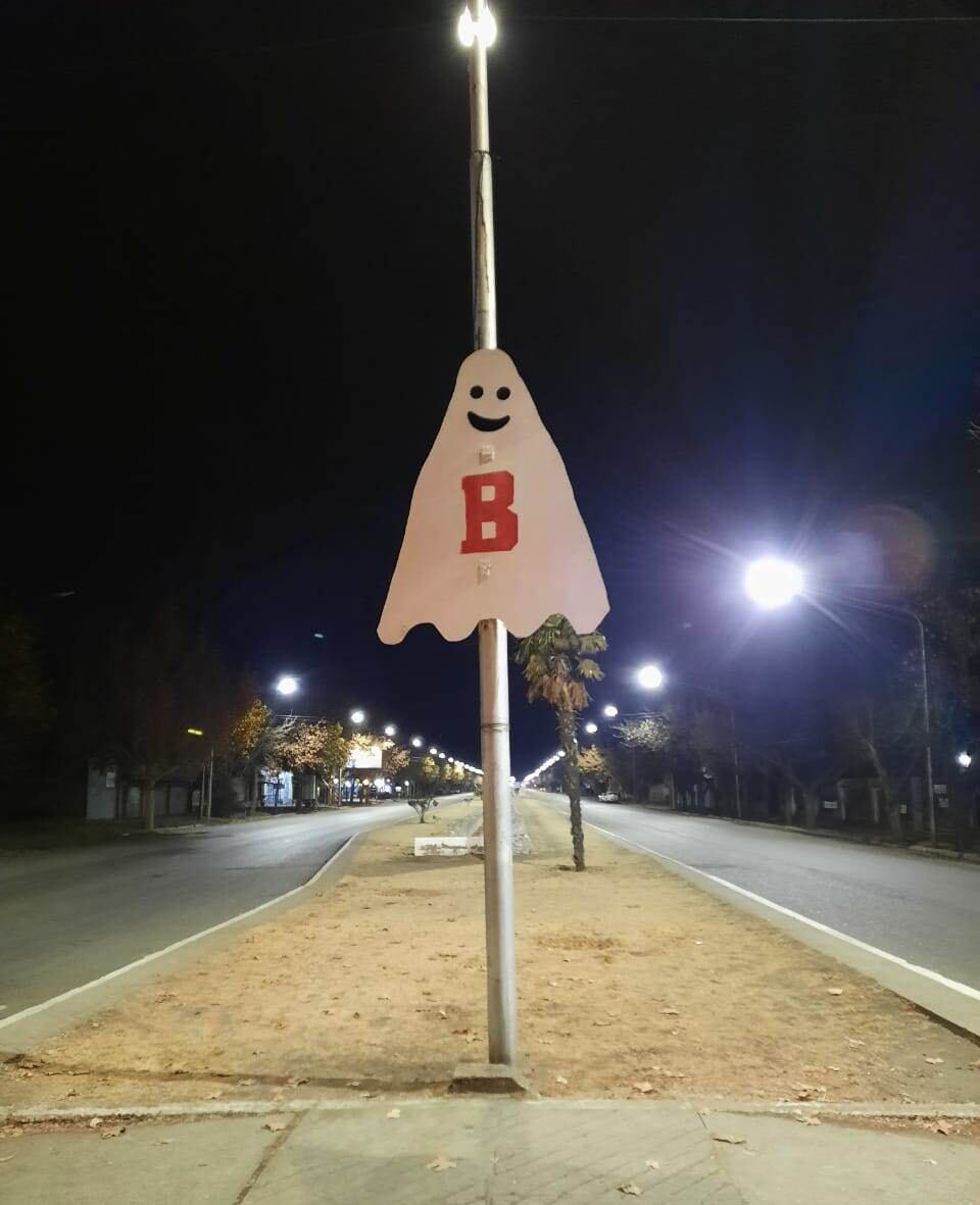 El Fantasma de la B en las calles de General Alvear