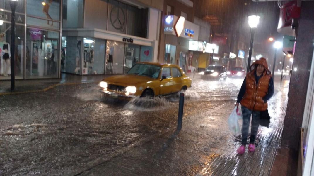 Río Cuarto registró una gran cantidad de lluvias. (Corresponsalía).