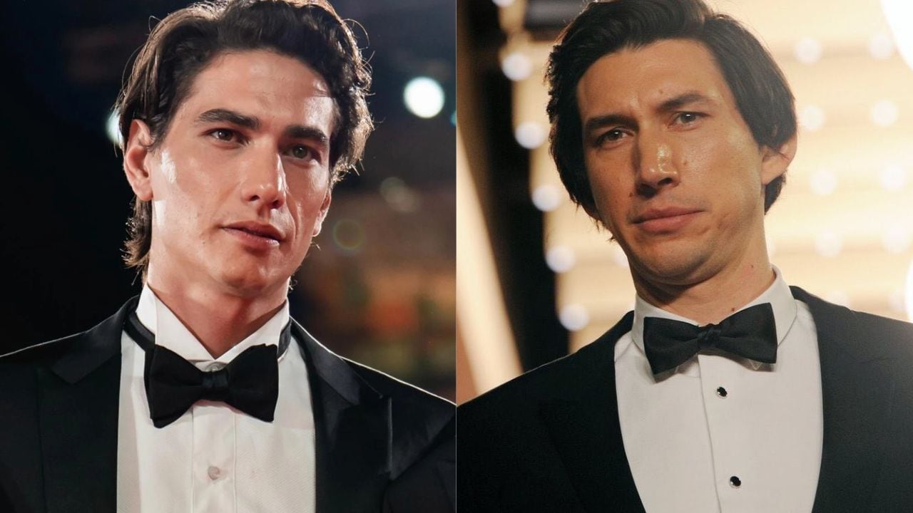 Existe un gran parecido entre Enzo Vogrincic y Adam Driver.