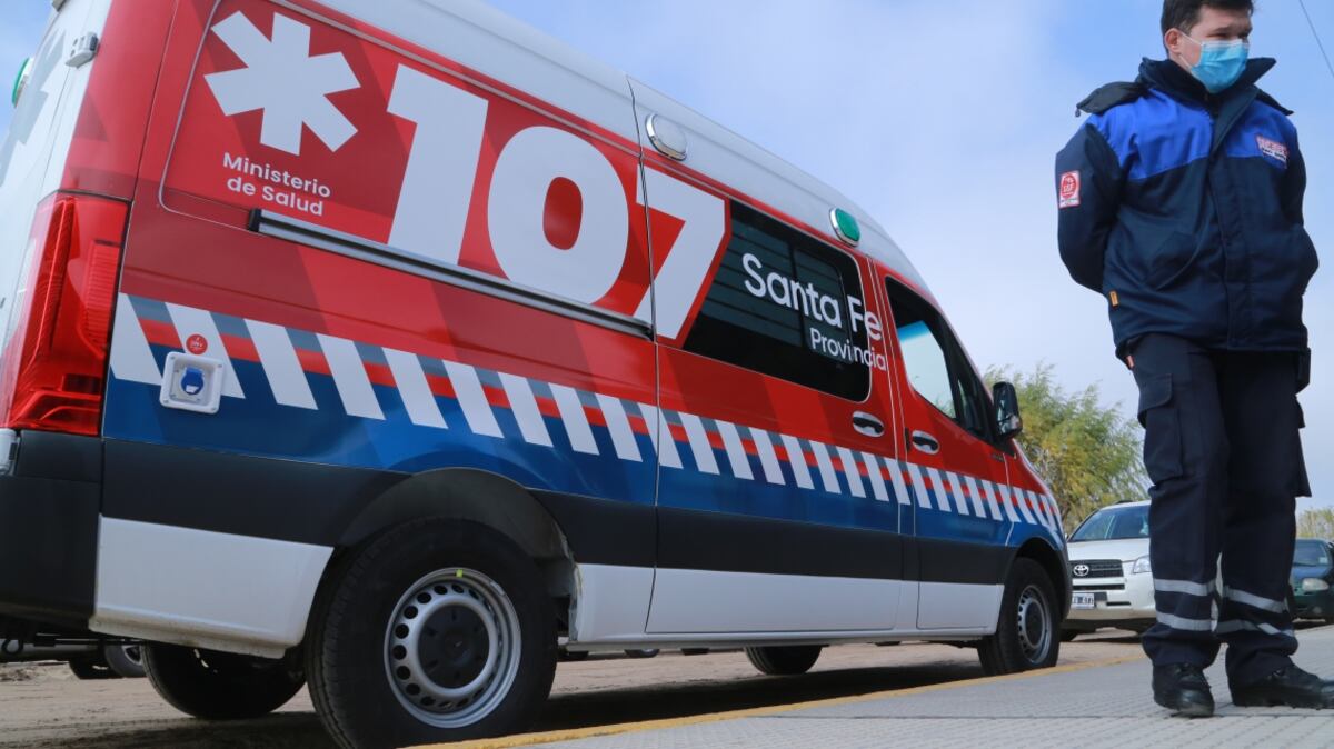 Accidente de tránsito dejó una motociclista lesionada
