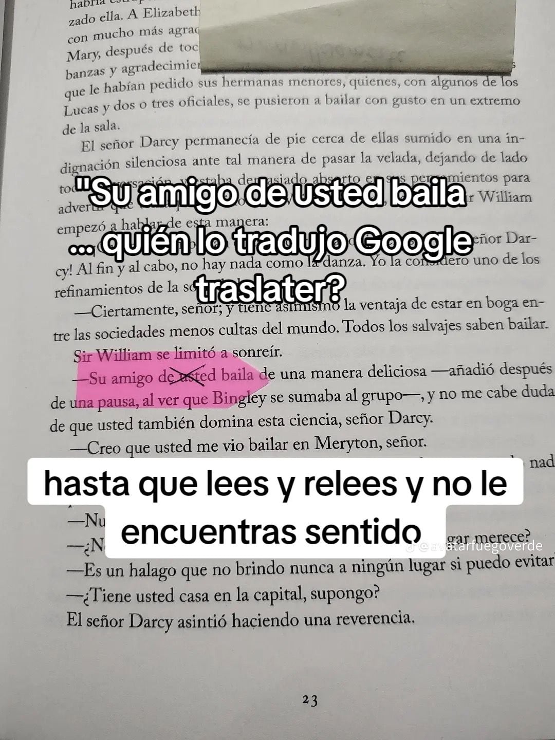 Las críticas a la traducción de "Orgullo y Prejuicio" en la edición especial de Novelas Eternas