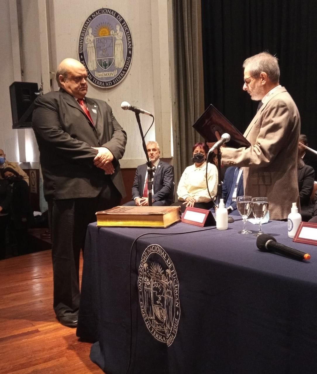 José Hugo Saab asumió como secretario general.