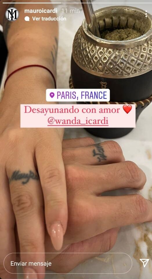 La sorpresiva foto de Wanda Nara y Mauro Icardi. ¿Prueba de reconciliación?