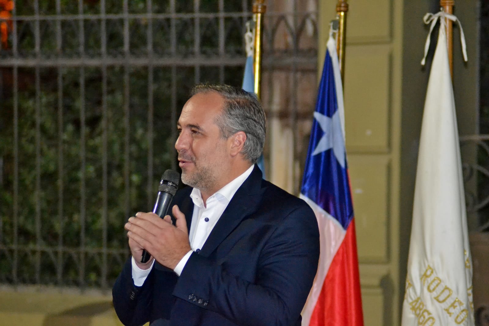 Stevanato participó del Encuentro de Hermanamiento Internacional del Rotary Club. Foto: Maipú Municipio.