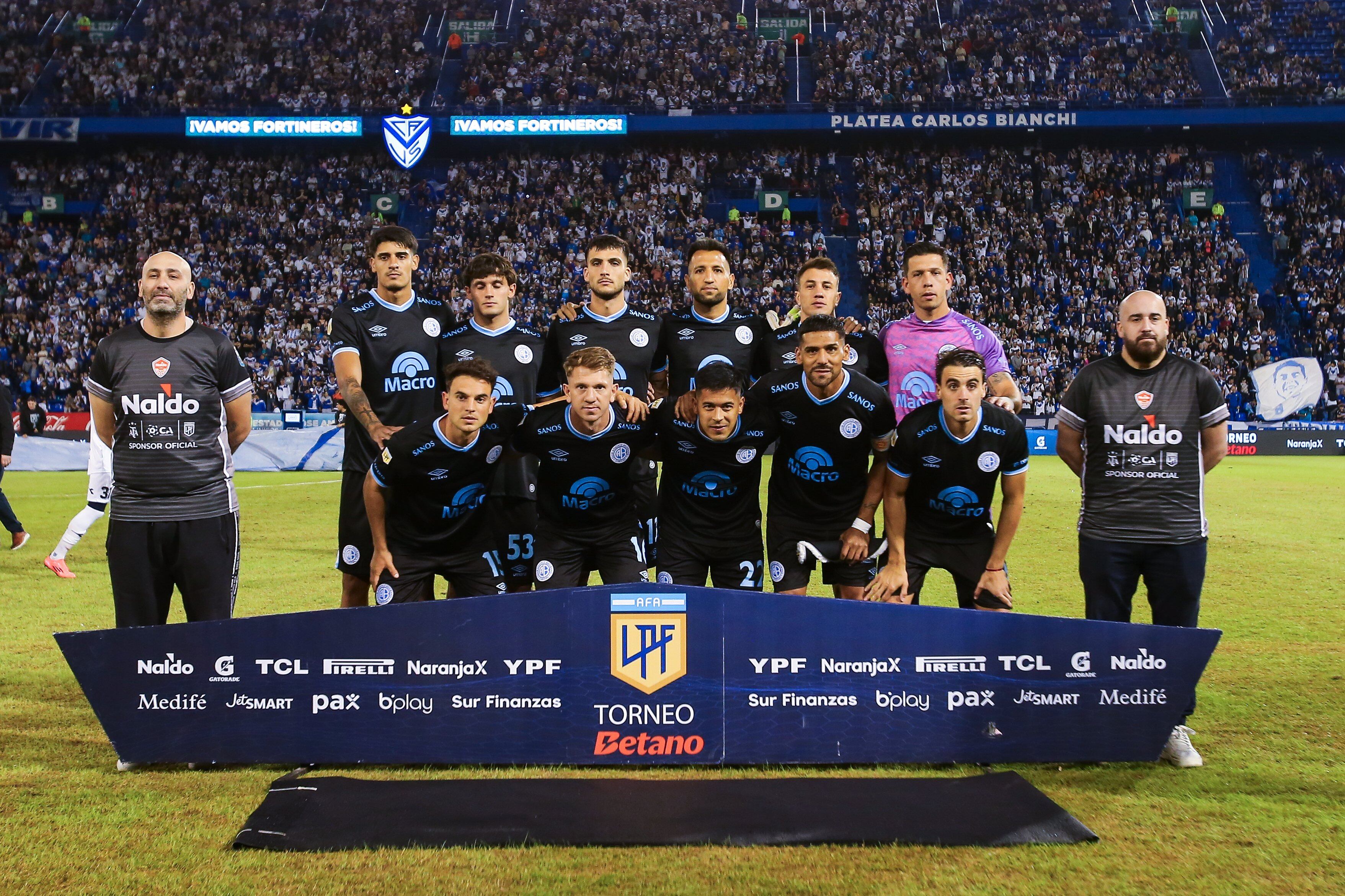 Belgrano enfrenta a Vélez (Prensa Belgrano)