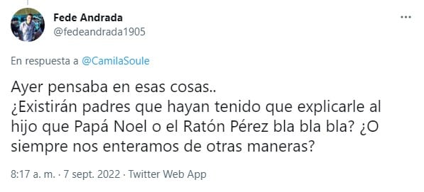 Debate sobre el Ratón Pérez en Twitter.