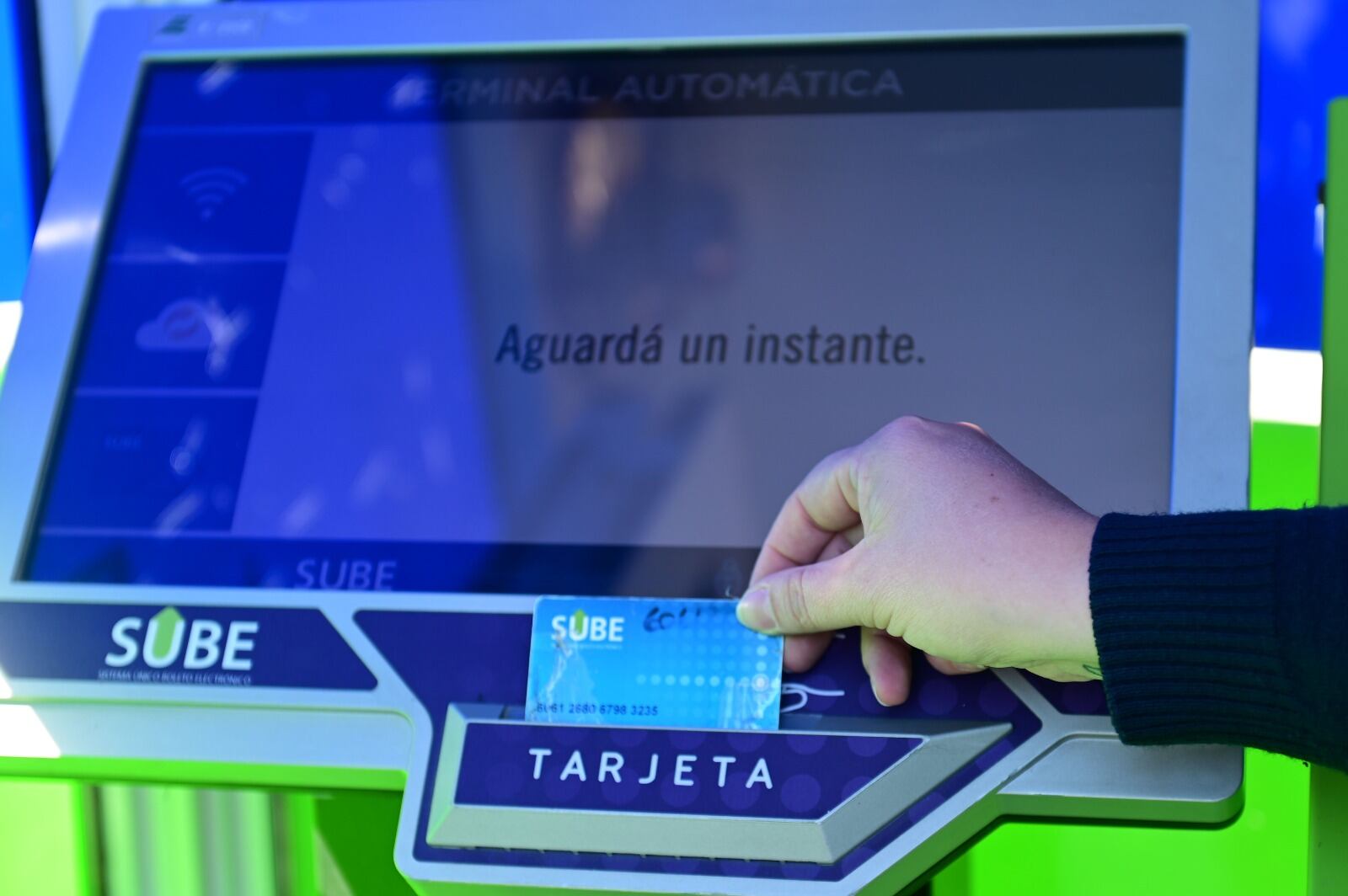 Nueva terminal automática SUBE en Pueblo Belgrano