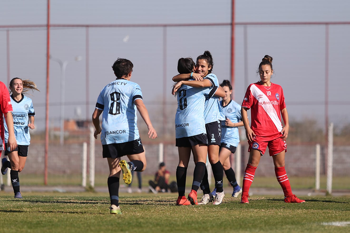 Las Piratas ganaron por 5 a 0 contra Argentinos Junior.