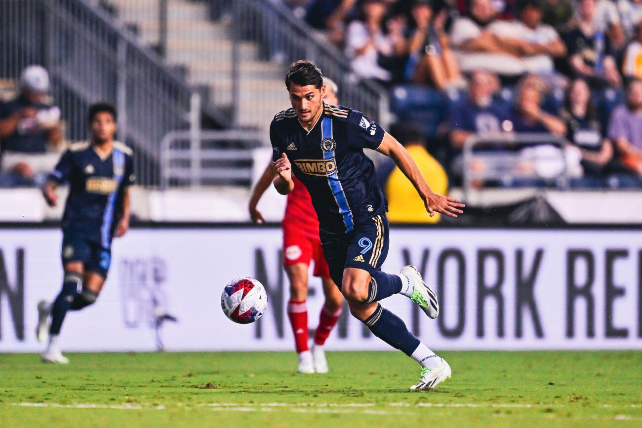 Julián Carranza es el cordbés que enfrentará al equipo de Messi en la semifinal de la League Cup. (Prensa Philaldelphia Union)