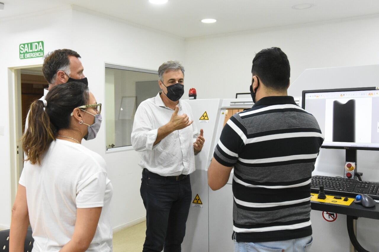 El intendente Luis Castellano recorrió el CENTEC