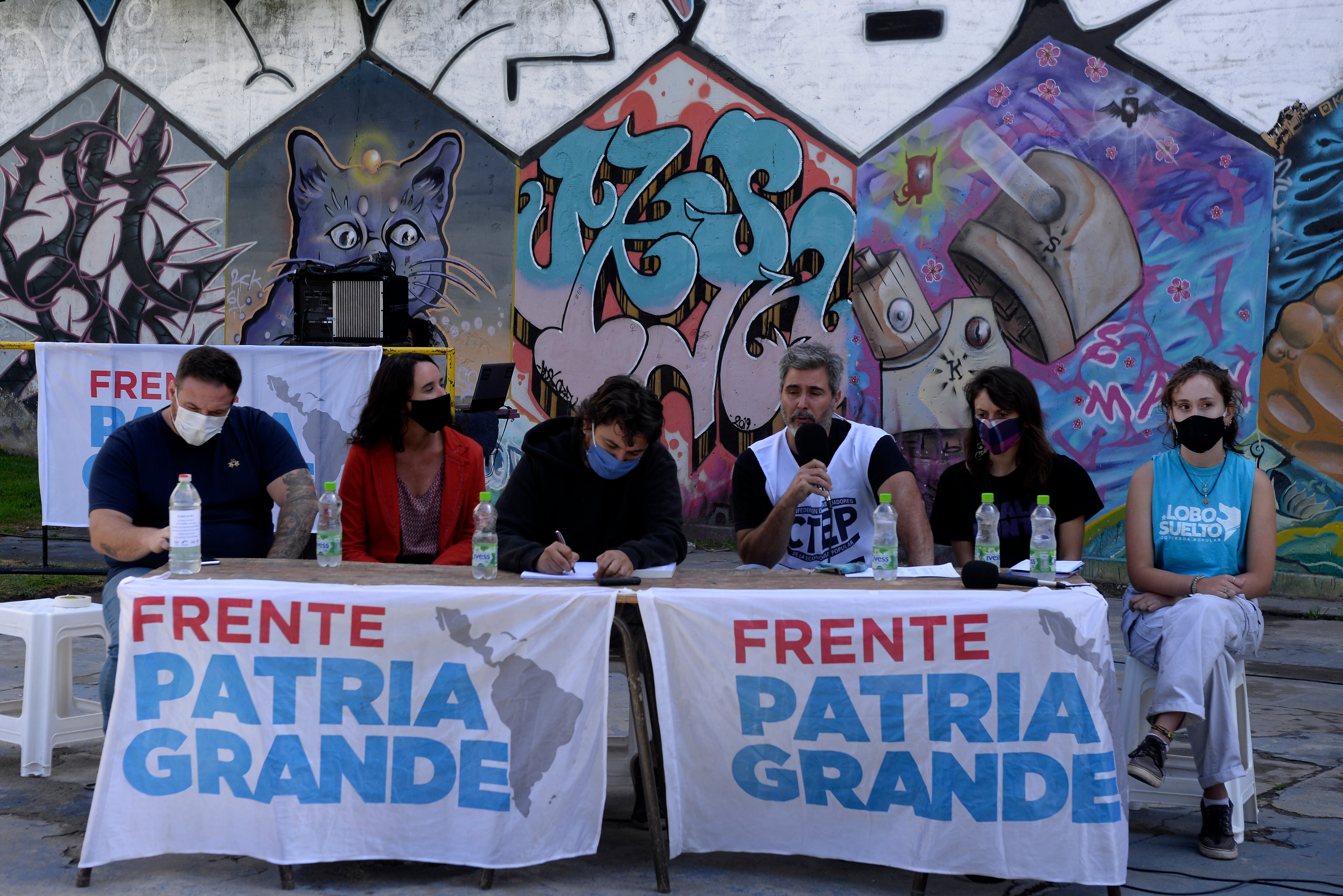 Juan Grabois sostuvo que “lo que hace Alberto Fernández es contener una olla a presión” . Foto: Diario de Río Negro. 