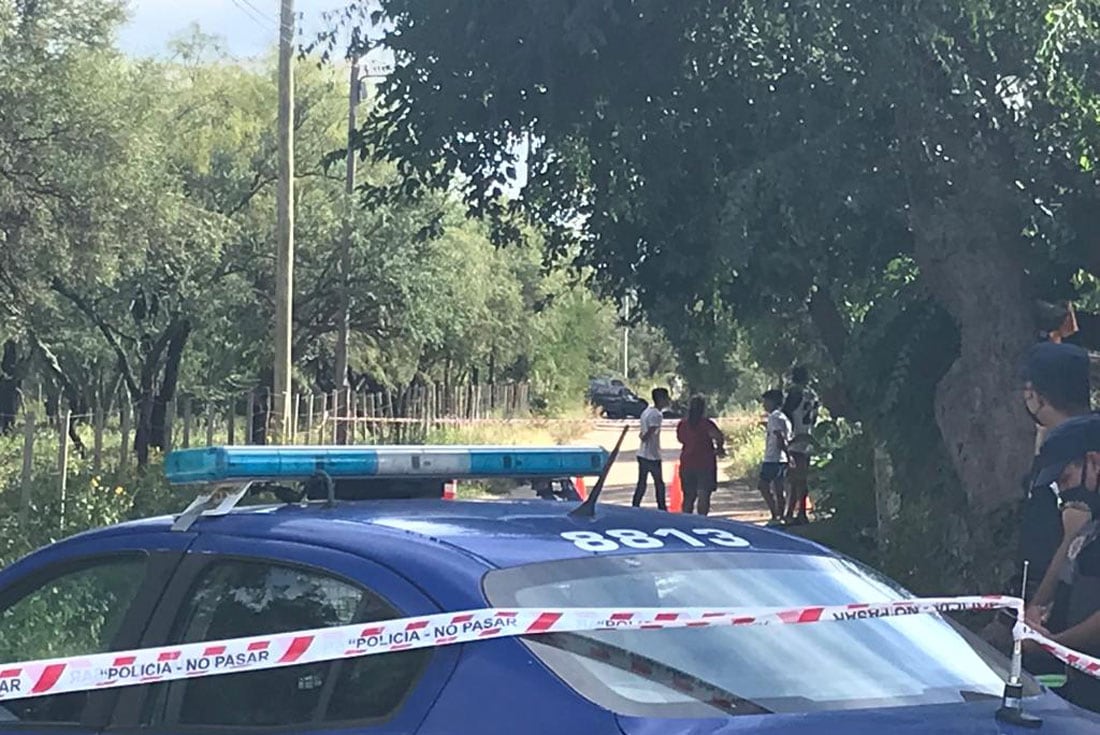 Las Tapias. La zona donde ocurrió el siniestro (Gentileza Walter Brito).